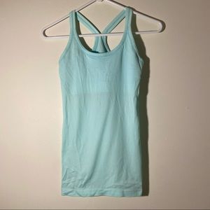 Lululemon Light Blue Racerback Tank Top